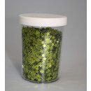 Glitzer Sterne grün-hellgrün 80 g