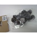 Exotische Dekofrucht schwarz-metallic 75 gr