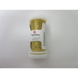 Effektdraht Gold, 60 m