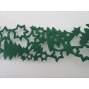 Band mit Sternen und Tannenbäumen, grün Stück