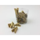 Klammern Box gold, 36 Stück