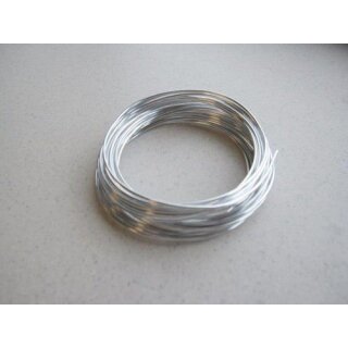 Aludraht Silber 1,0mm x 8m