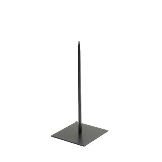 Skulpturenständer 7x7x14 cm schwarz  2.Wahl
